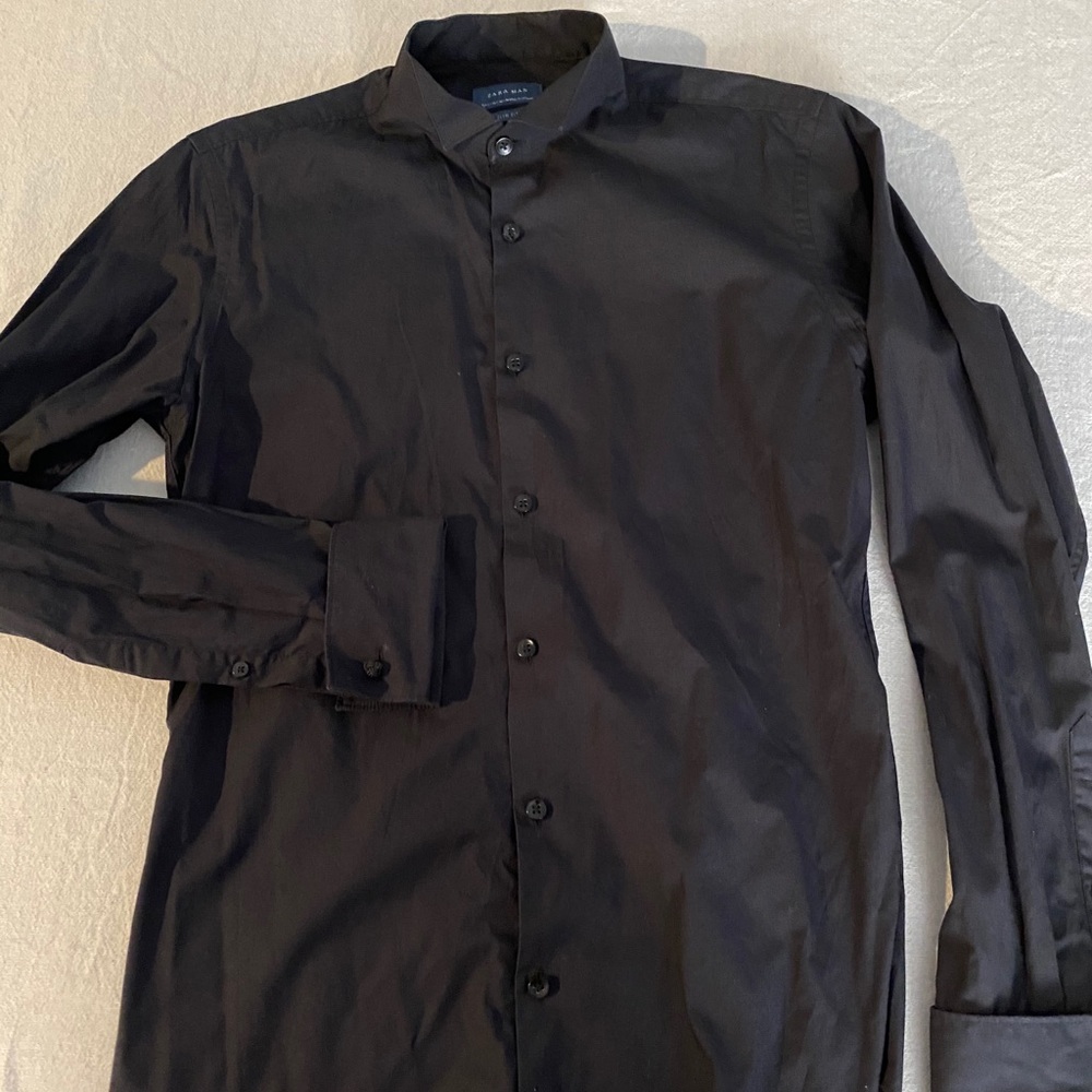 Zara men dress shirt
